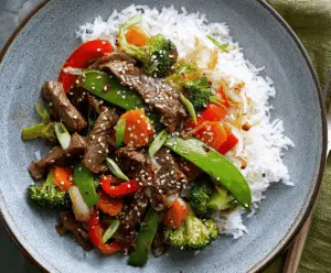 30-minute Beef Stir Fry With Vegetables