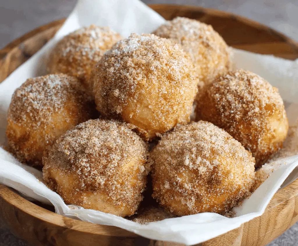 Delicious Air Fryer Apple Pie Bombs with golden crust and cinnamon-spiced apple filling, perfect for a sweet treat