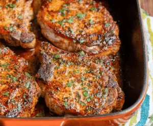 Baked Ranch Pork Chops