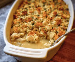 Chicken and Stuffing Bake