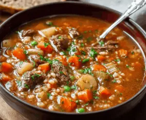 Vegetable Beef Soup