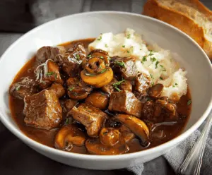 Beef And Mushroom Stew