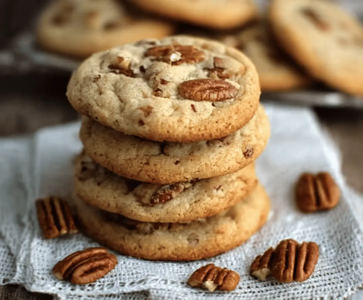 Easy Butter Pecan Cookies Recipe