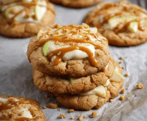 Caramel Apple Cookies