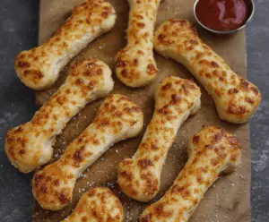 Cheesy Breadstick Bones