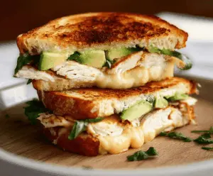 Chicken Avocado Melt Sandwich
