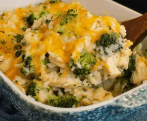 Chicken Broccoli Rice Casserole