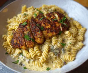 Creamy Garlic Parmesan Chicken Pasta