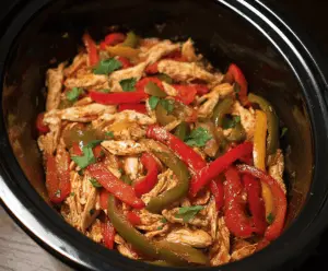 Crock Pot Chicken Fajitas