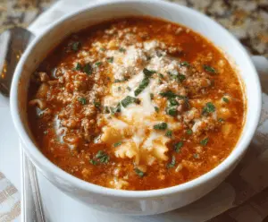 Crockpot Lasagna Soup