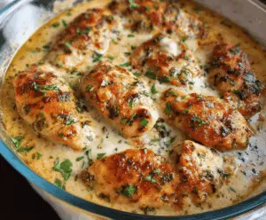 Garlic Parmesan Chicken Bake