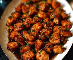 Honey Garlic Chicken Bites