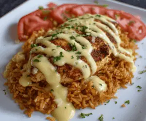 Mexican Chicken with Cheese Sauce