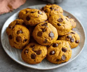 Pumpkin Chocolate Chip Cookies