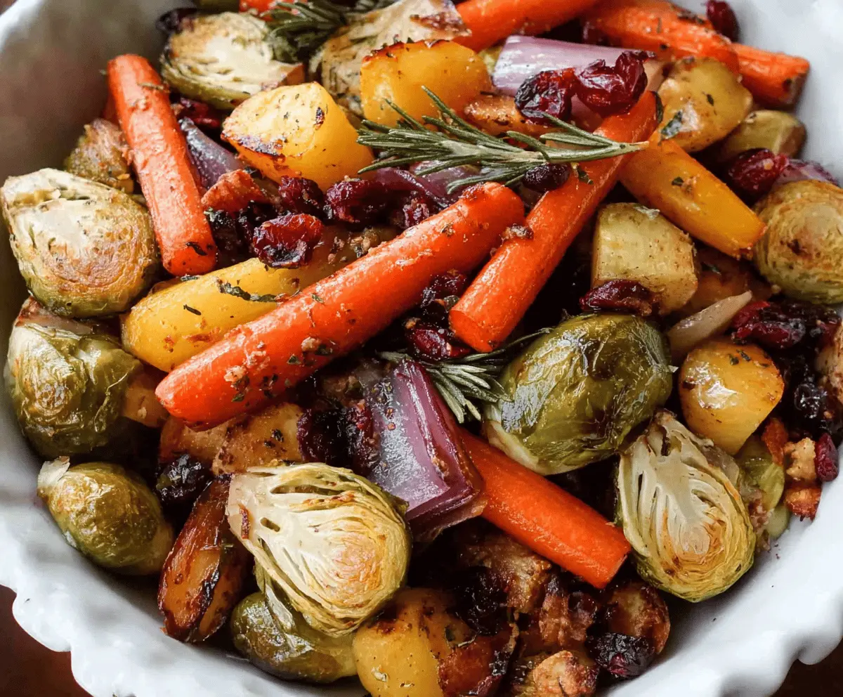 Easy Thanksgiving Roasted Veggies