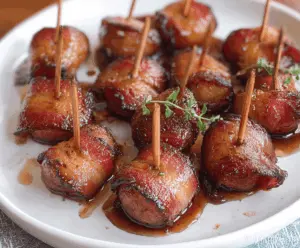 Bacon Wrapped Water Chestnuts