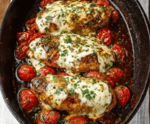 Balsamic Chicken Breast with Mozzarella