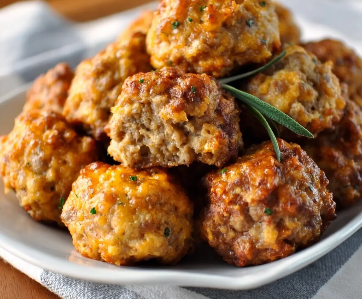 Easy Bisquick Sausage Balls Recipe