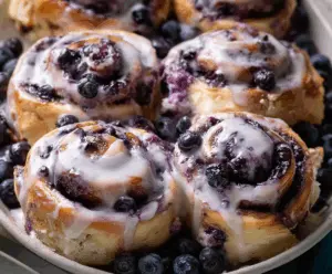 Blueberry Cinnamon Rolls