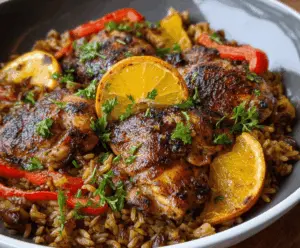 Caribbean Chicken and Rice
