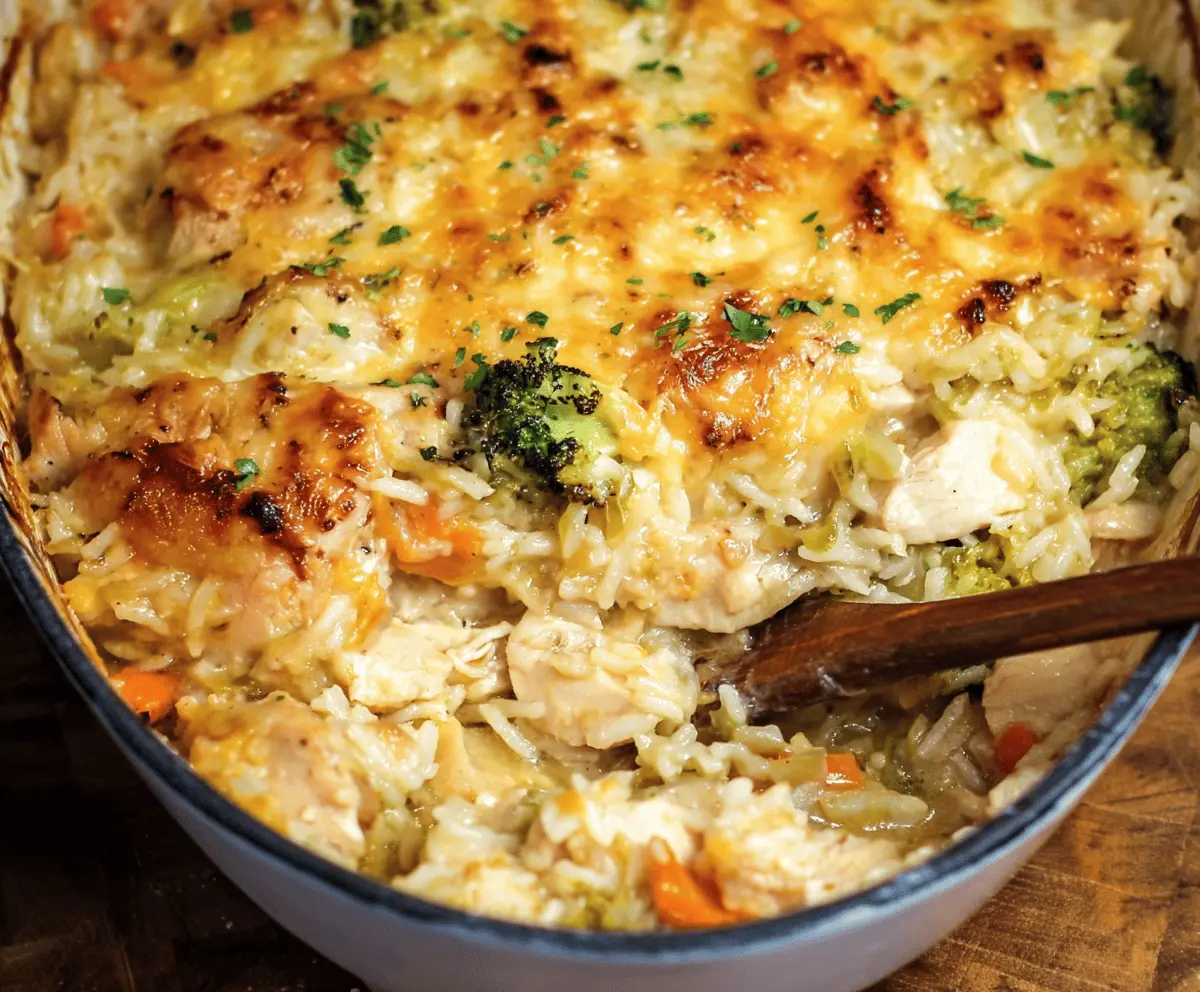 Easy Chicken and Rice Bake