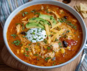 Chicken Enchilada Soup