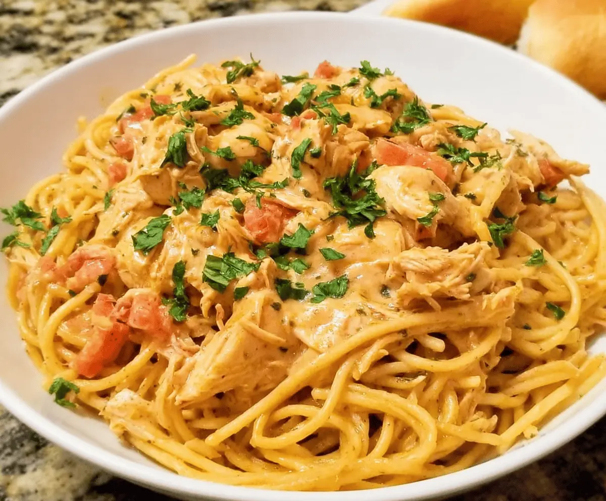 Easy Chicken Spaghetti Recipe