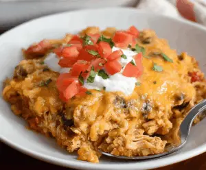 Chicken Taco Casserole
