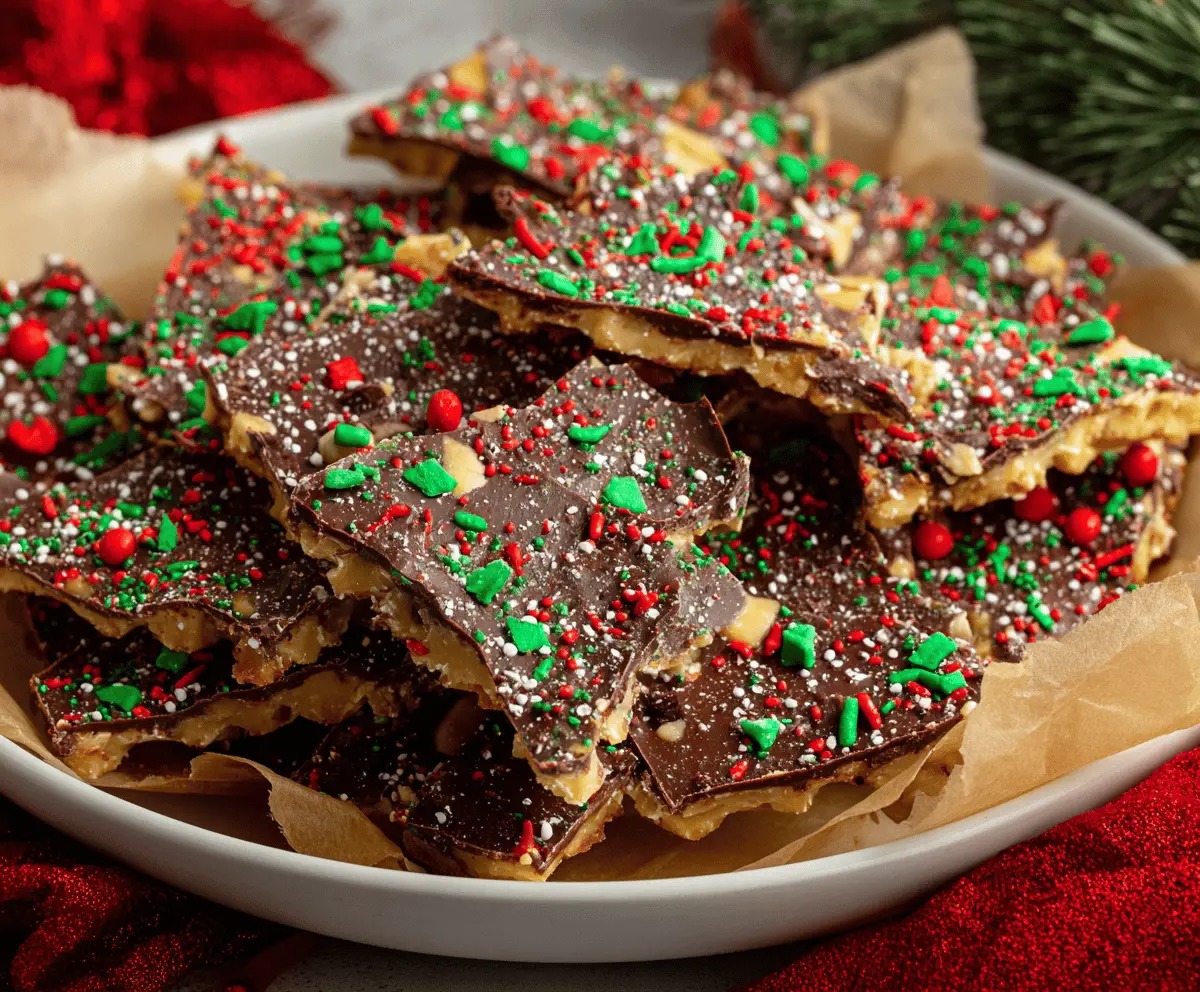 Easy Christmas Crack Candy