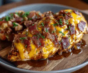 Cowboy BBQ Bacon Cheddar Chicken