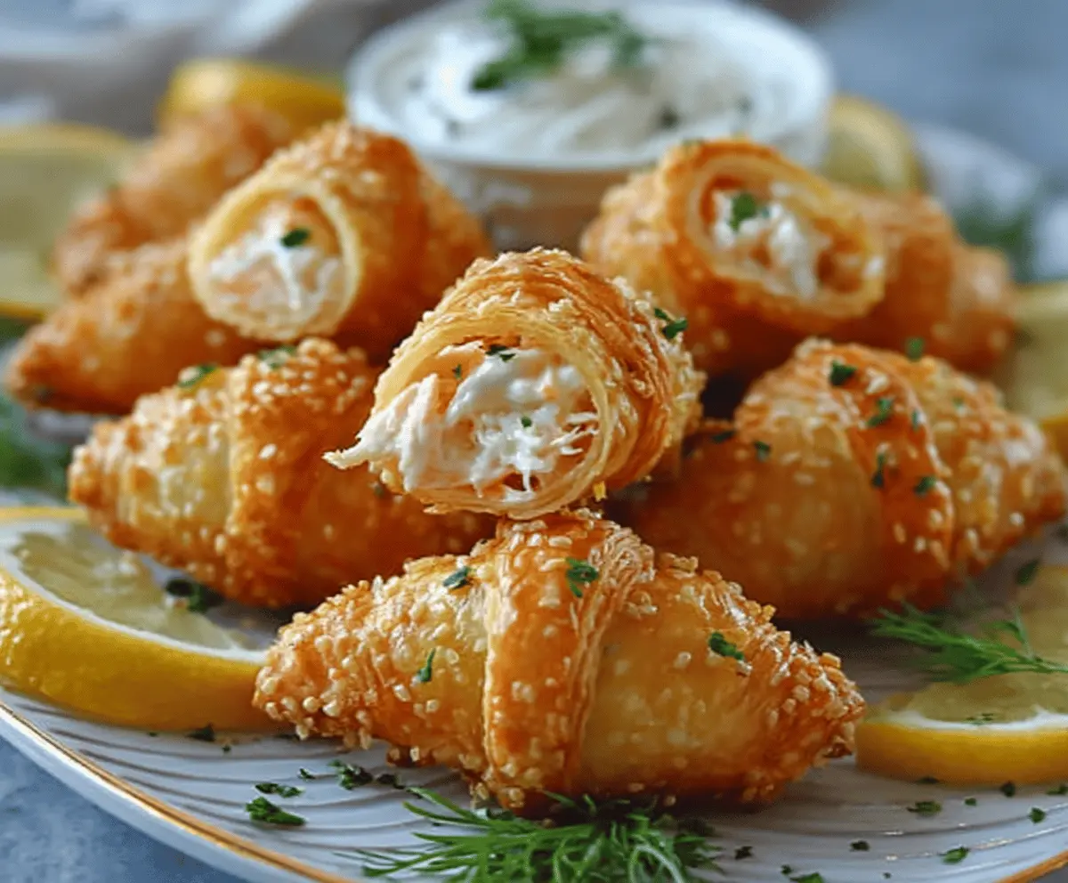 Easy Crab Crescent Bites Recipe