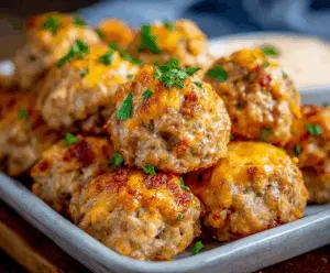 Cream Cheese Sausage Balls