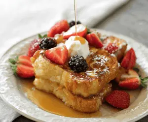 Crème Brûlée French Toast