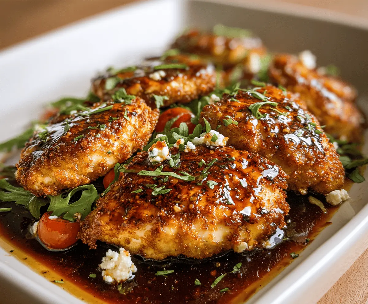 Crispy Hot Honey Feta Chicken Recipe
