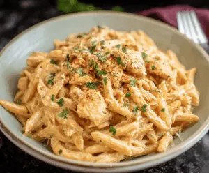 Crock Pot Cajun Chicken Pasta