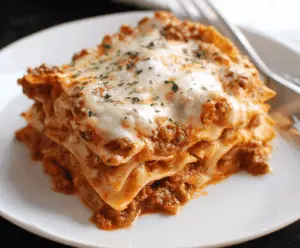 Easy Homemade Lasagna Recipe