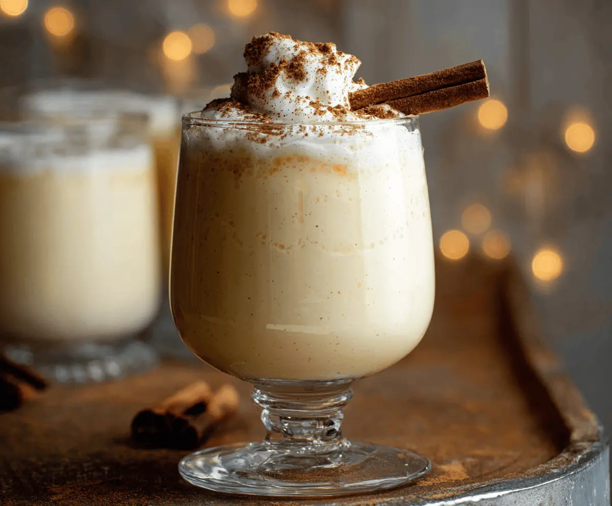 Classic Creamy Eggnog Recipe