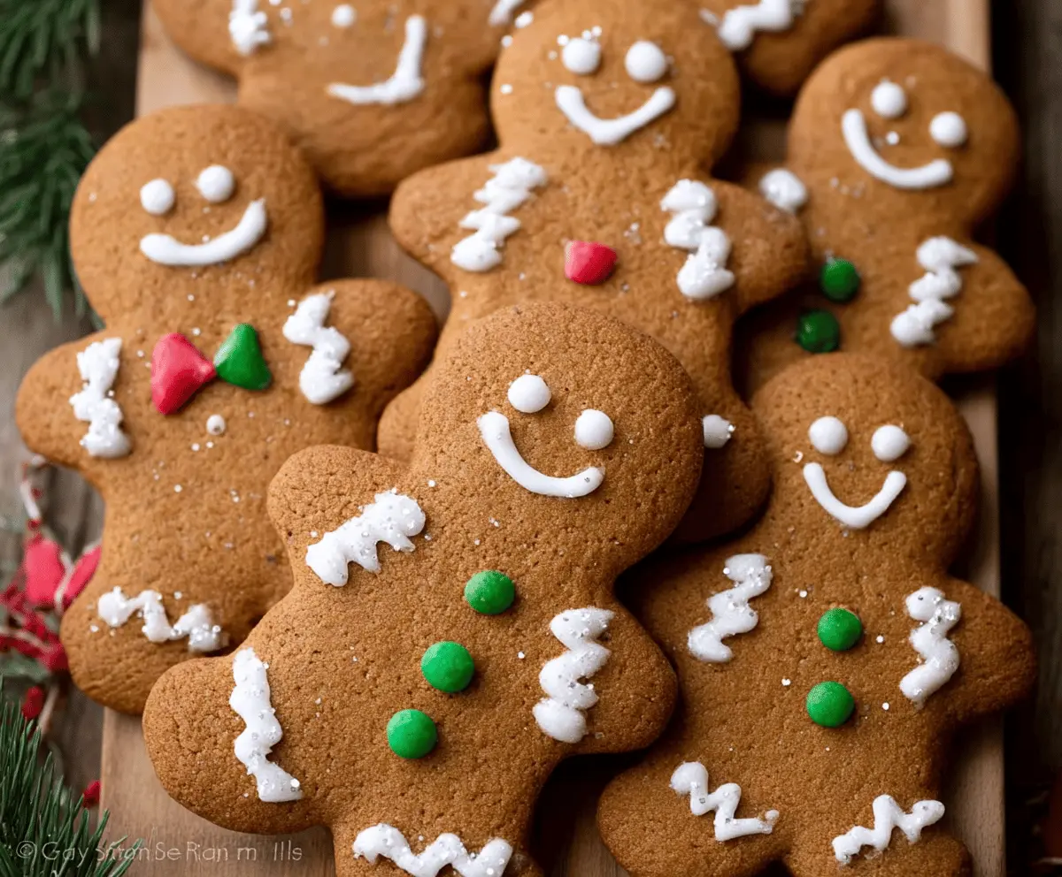 Best Gingerbread Man Cookies Recipe