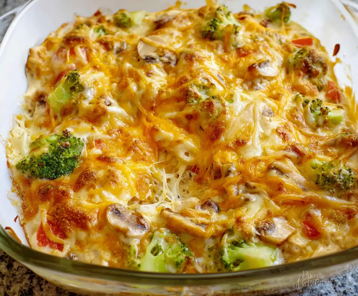Easy Low Carb Chicken Casserole