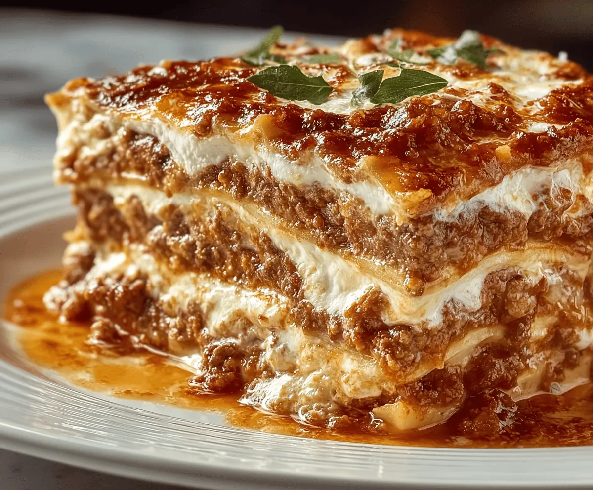 Maggiano's Classic Lasagna Recipe