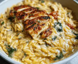 Monterey Chicken Orzo