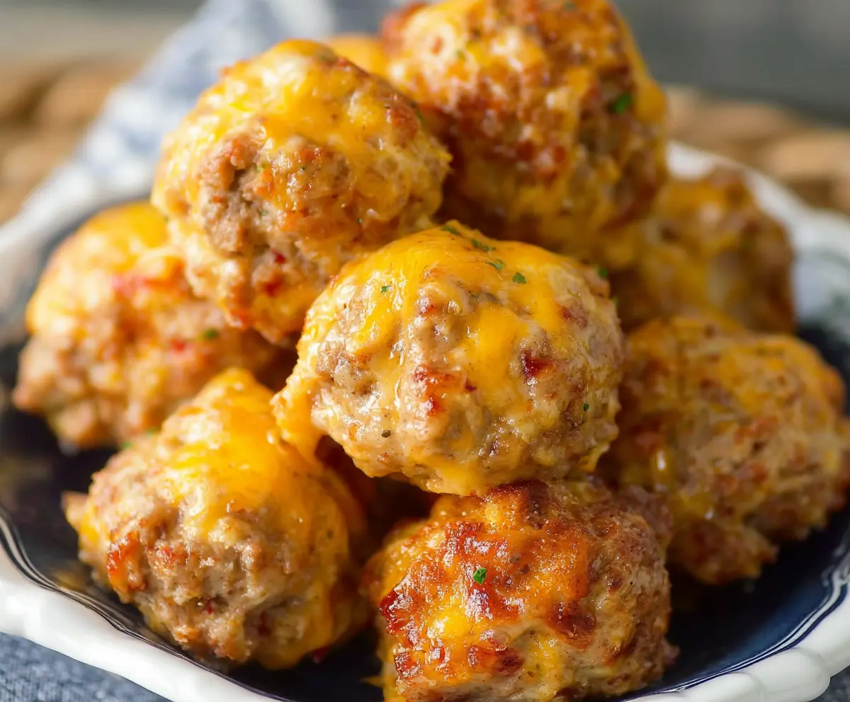 Easy Pioneer Woman Sausage Balls