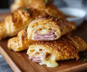 Savory Ham and Cheese Croissant Delights