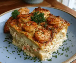 Shrimp Crab Lasagna