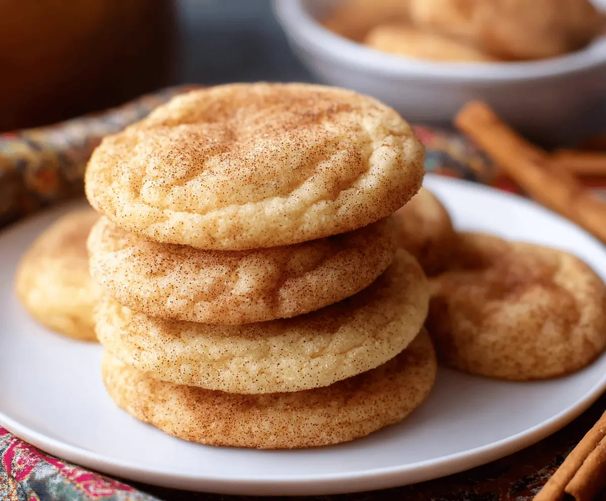 Easy Snickerdoodle Cookies Recipe