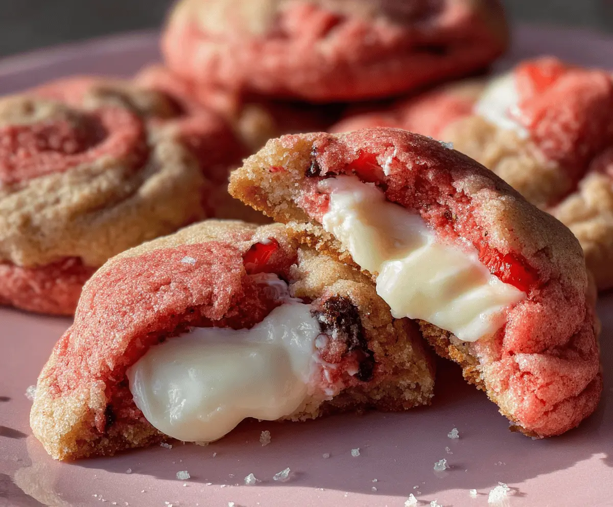 Strawberry Cheesecake Cookies Recipe