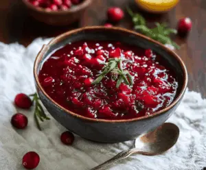 Tasty Christmas Cranberry Sauce