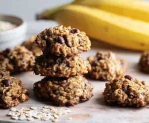 Banana Oatmeal Cookies