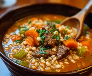 Beef and Barley Soup