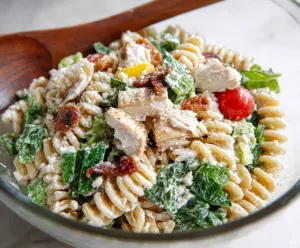 Chicken Caesar Pasta Salad